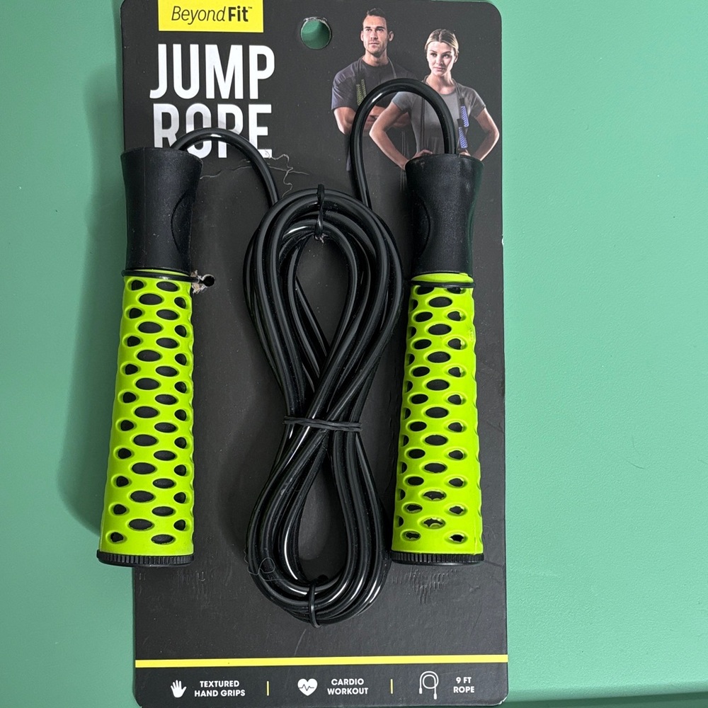 Black and Green Jump Rope